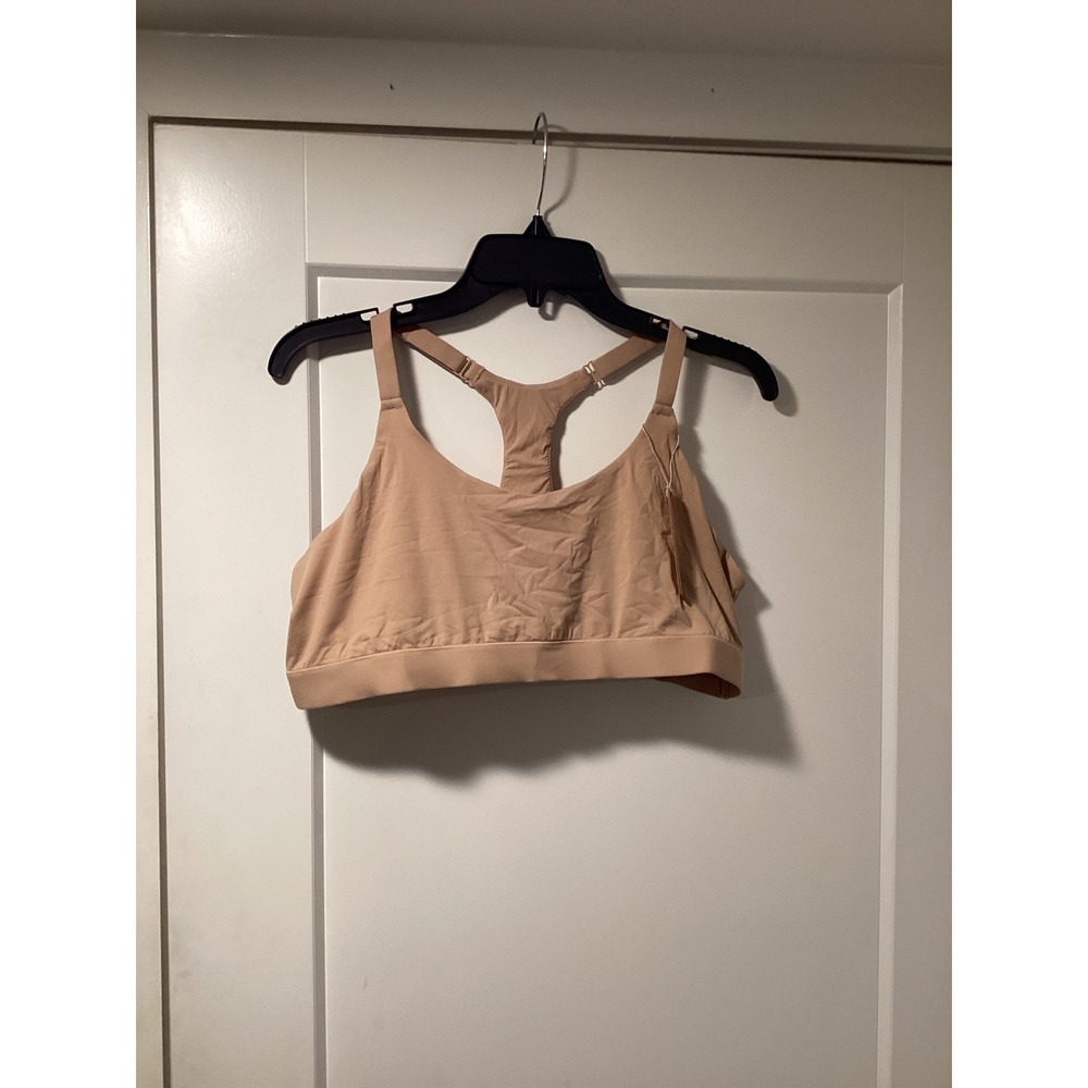 SKIMS Fits Everybody Scoop Neck Bra Clay Tan Racerback Bralette BR-SCN-1712 3X